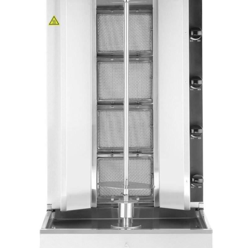Kebabo grilis, dujinis, HENDI, 230V/13200W, 13,2kW, 537x639x(H)1013mm