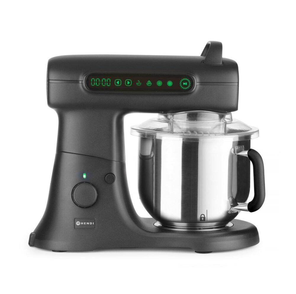 Planetarinis maišytuvas Blackbolt PRO, HENDI, 7L, Juodas, 230V/800W, 470x263x(H)413mm