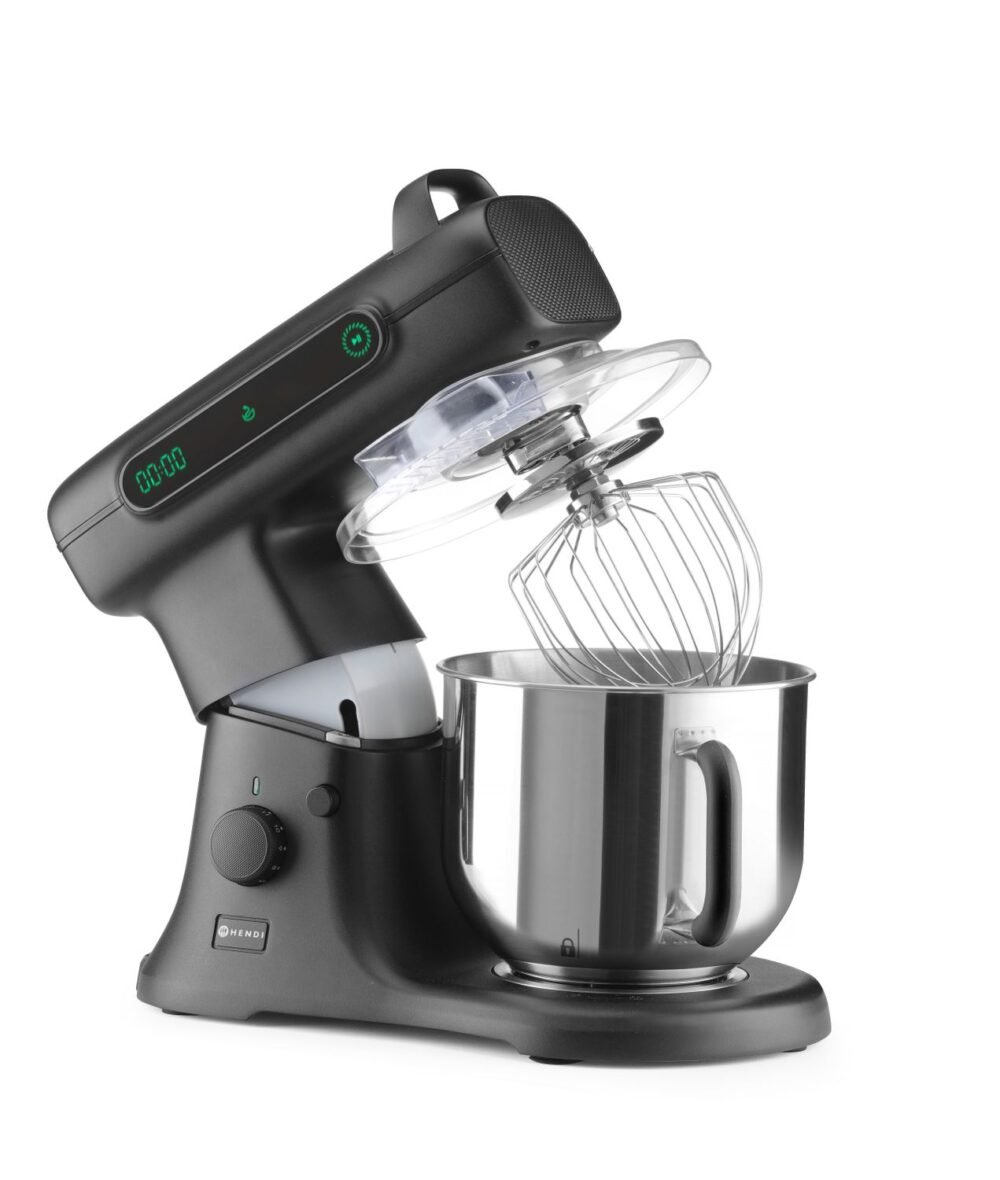 Planetarinis maišytuvas Blackbolt PRO, HENDI, 7L, Juodas, 230V/800W, 470x263x(H)413mm
