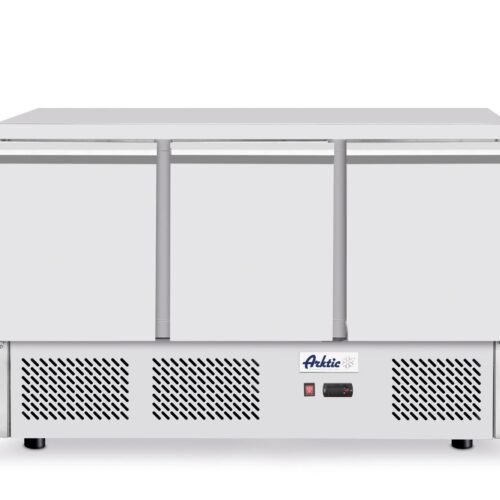 232026_2018 Šaldomas stalas, 3 durys, Arktic, 254L, 230V/220W, 700x1365x(H)890mm