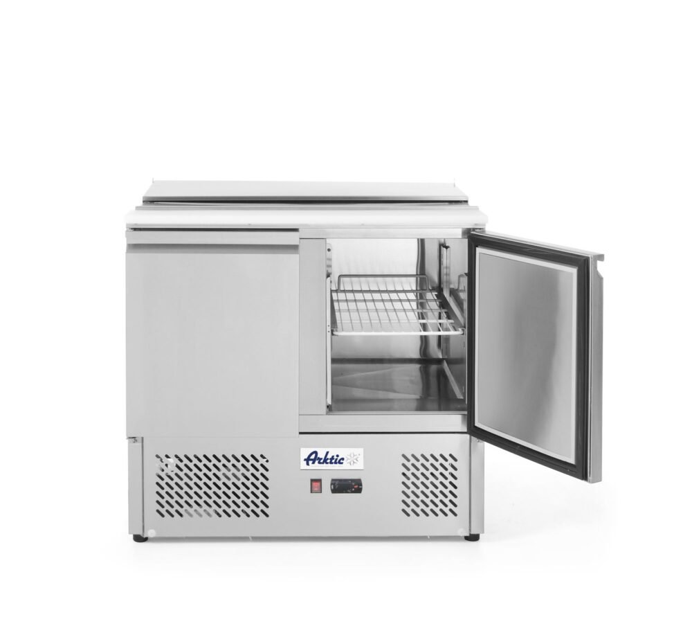2 durų salotų aušinimo stalas su atidaromu dangčiu, Arktic, 169L, 230V/310W, 700x915x(H)875mm