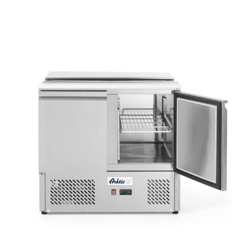 2 durų salotų aušinimo stalas su atidaromu dangčiu, Arktic, 169L, 230V/310W, 700x915x(H)875mm