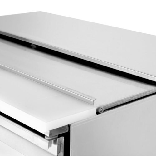 2 durų salotų aušinimo stalas su atidaromu dangčiu, Arktic, 169L, 230V/310W, 700x915x(H)875mm
