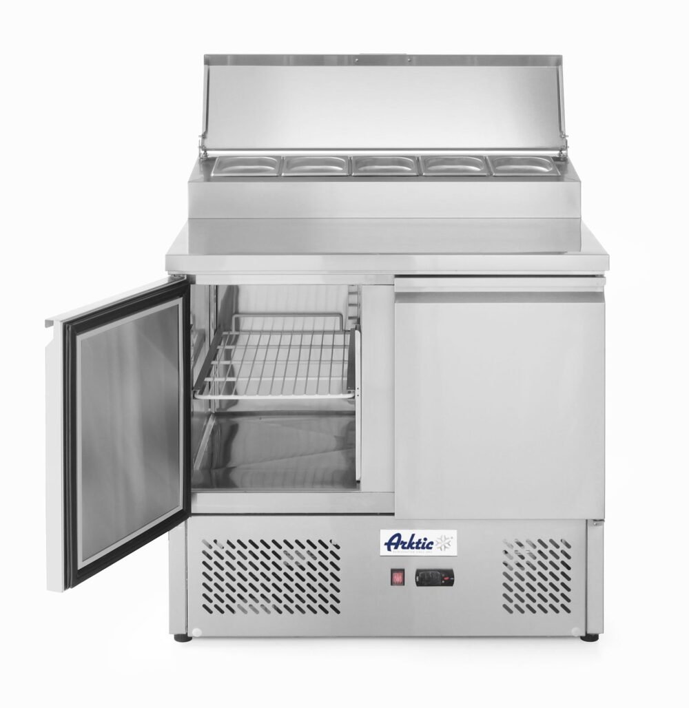 2 durų aušinimo stalas su antstatu, Arktic, 169L, 230V/310W, 700x915x(H)1030mm