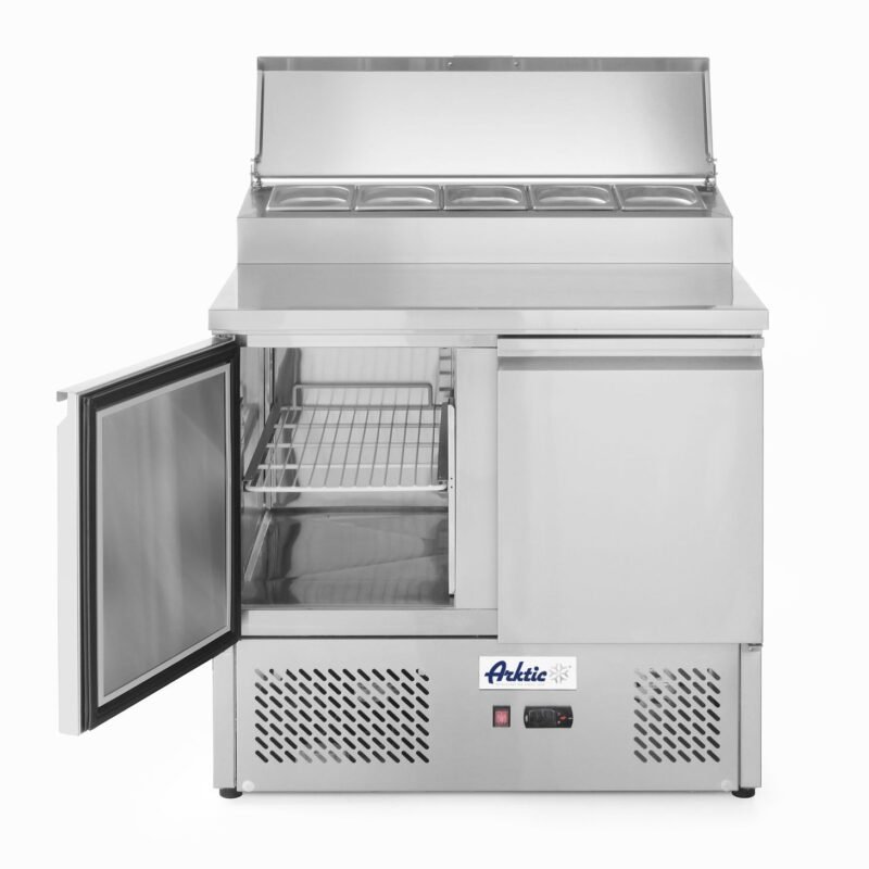 2 durų aušinimo stalas su antstatu, Arktic, 169L, 230V/310W, 700x915x(H)1030mm