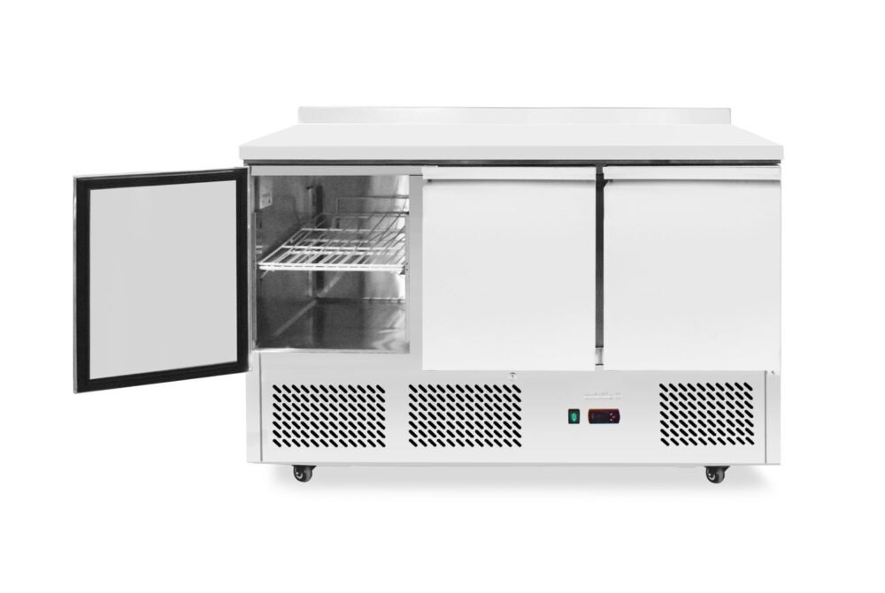 Šaldomas stalas, 3 durys, Arktic, 254L, Sidabro, 230V/220W, 1365x700x(H)908mm