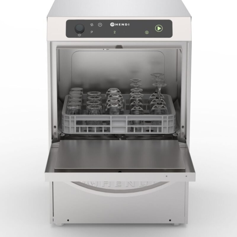 Indaplovė 35x35, elektroninis valdymas, HENDI, Profi Line, Sidabro, 230V/2970W, 423x466x(H)639mm