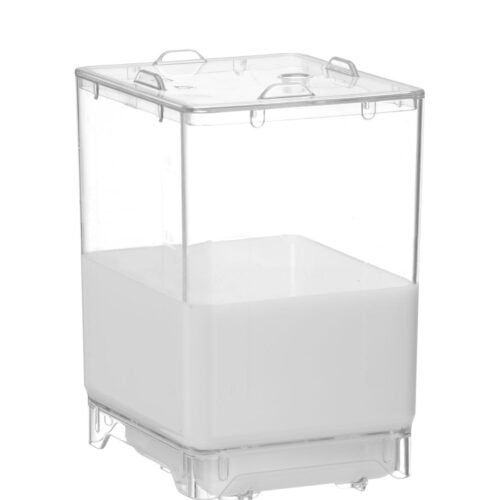 Pieno indas su dangčiu, HENDI, 4,5L, Permatomas, 150x173x(H)237mm, rettangolare