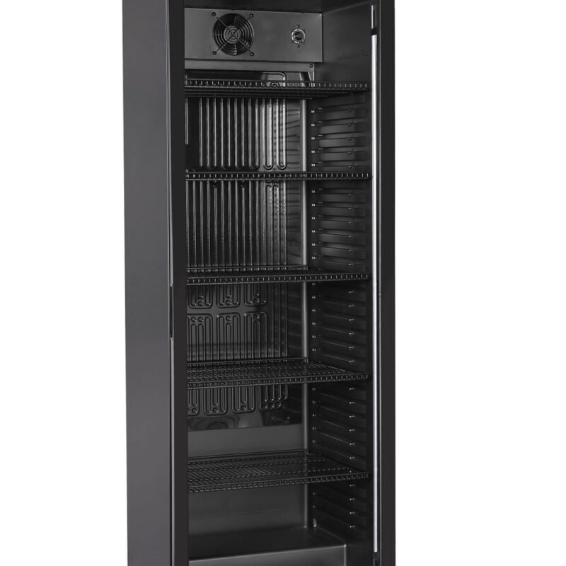 Baro šaldytuvas, vienų durų, Arktic, Švieslentė su LED apšvietimu ir jungikliu , 274L, Juodas, 230V/250W, 600x577x(H)2029mm
