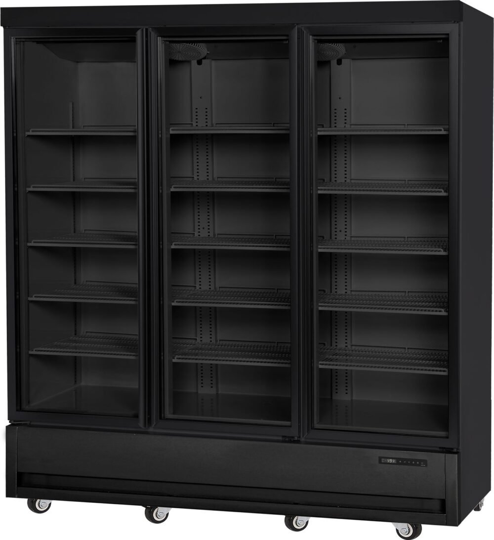 Virtininis šaldytuvas, Arktic, 1075L, Juodas, 230V/550W, 1920x755x(H)2100mm