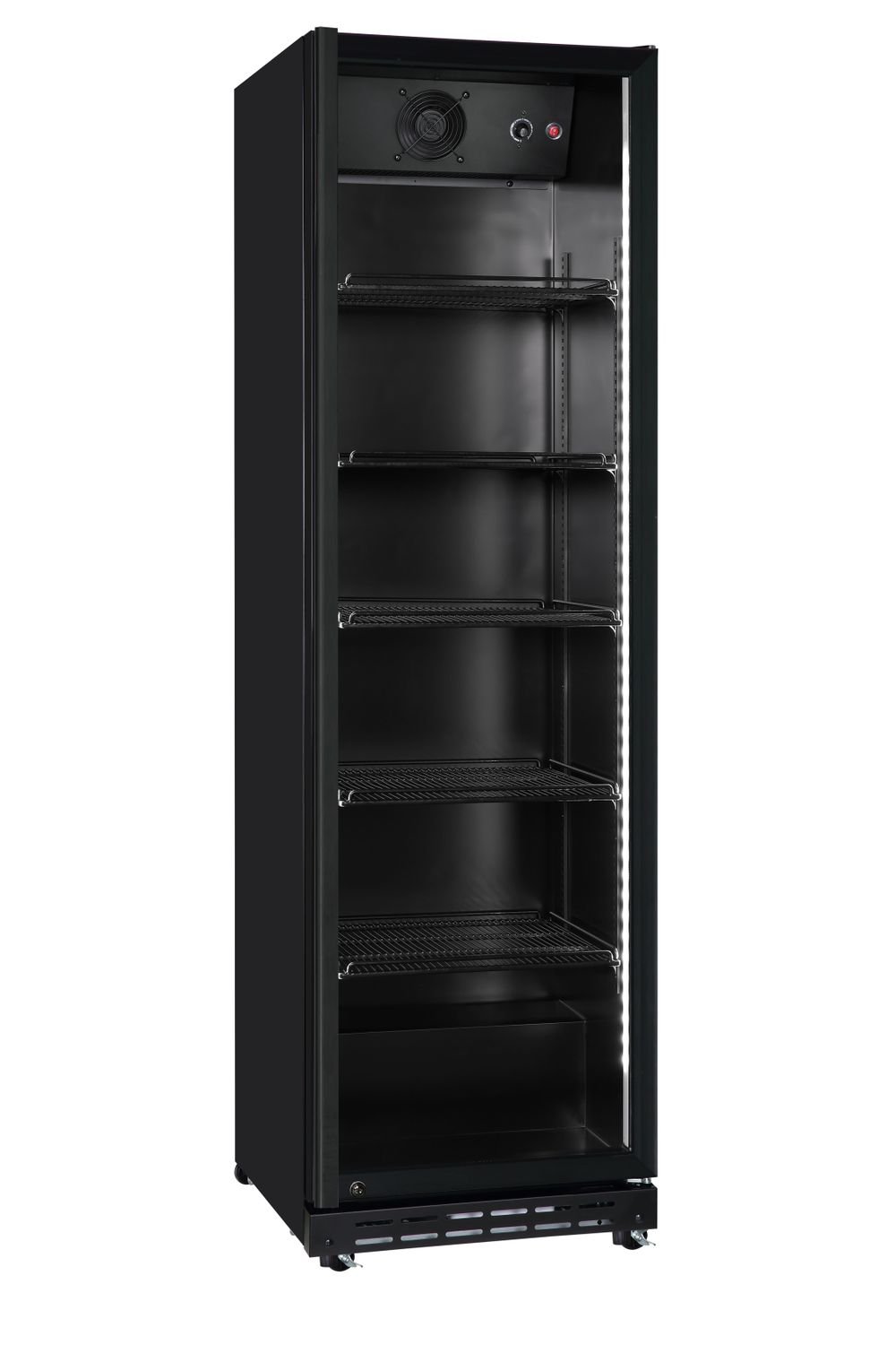 Baro šaldytuvas, vienų durų, Arktic, 5 lentynos, 360L, Juodas, 230V/250W, 578x605x(H)1990mm