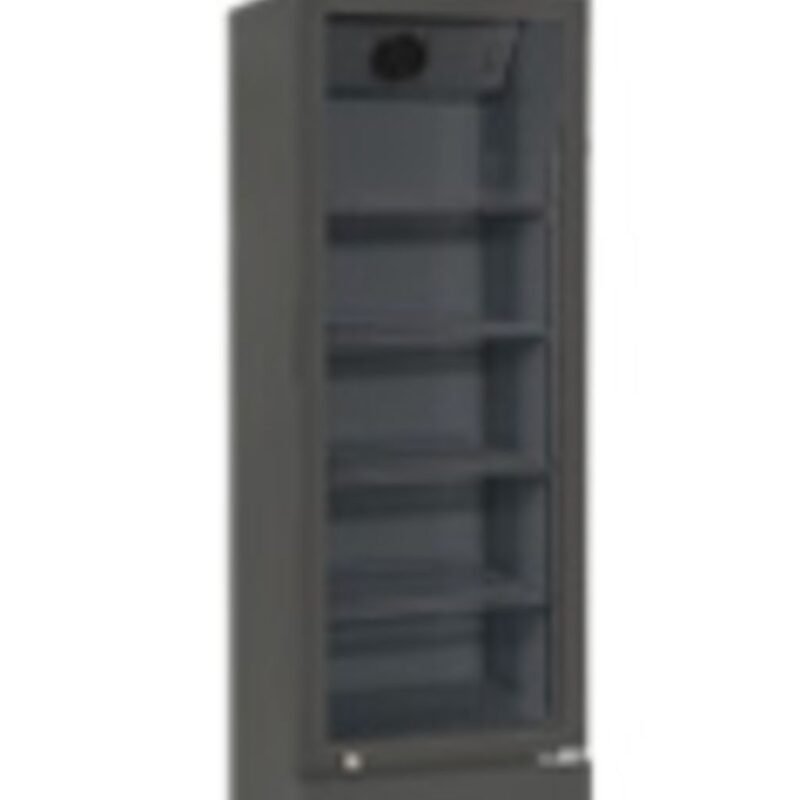 Šaldytuvas su stiklinėmis durelėmis, Arktic, 158L, Juodas, 230V/290W, 540x540x(H)1527mm