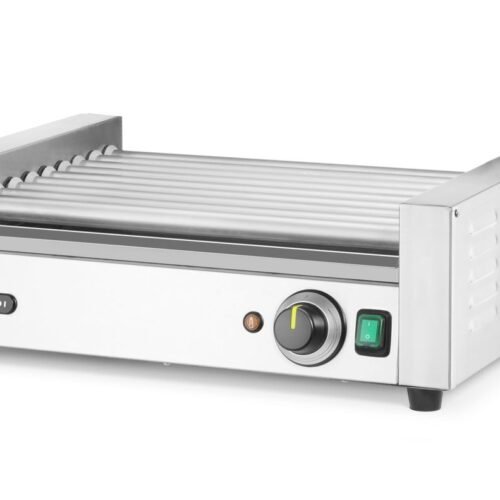 268810_01 Dešrelių kepimo grilis, 1 zona, HENDI, Sidabro, 230V/790W, 566x450x(H)192mm, rettangolare