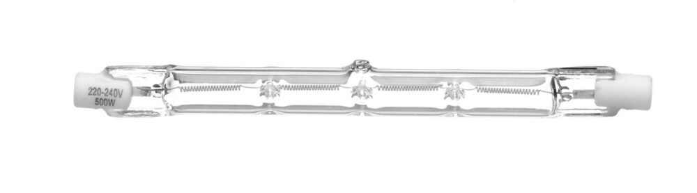 Infraraudonųjų spindulių lempa, halogeninė, HENDI, 230V/500W, ⌀10x(H)118mm