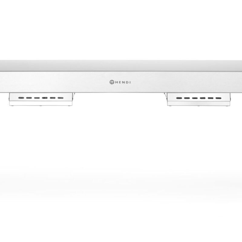 Šildoma lentyna, HENDI, Sidabro, 230V/1000W, 1000x400x(H)400mm, rettangolare