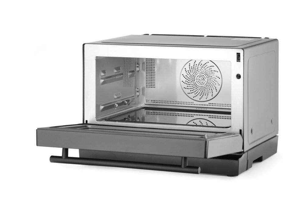 Mikrobangų krosnelė, daugiafunkcinė 4-in-1, 2350 W, 24.7 L, HENDI, Juodas, 230V/2350W, 462x492x(H)338mm
