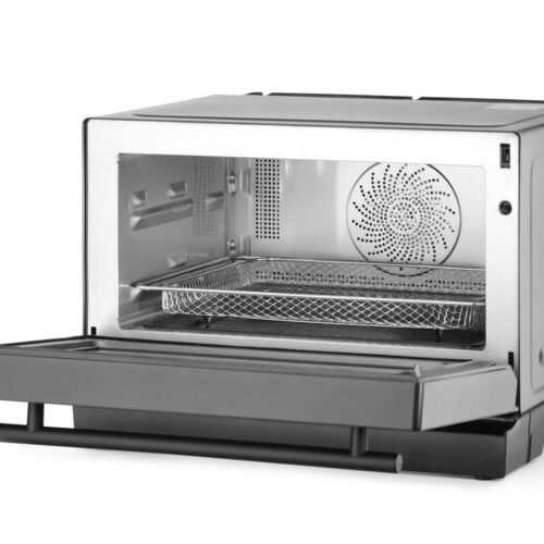Mikrobangų krosnelė, daugiafunkcinė 4-in-1, 2350 W, 24.7 L, HENDI, Juodas, 230V/2350W, 462x492x(H)338mm