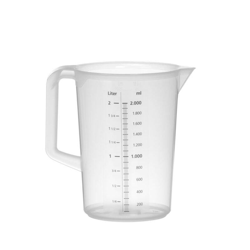 Matavimo ąsotis, HENDI, Profi Line, 2L, ⌀150x150mm