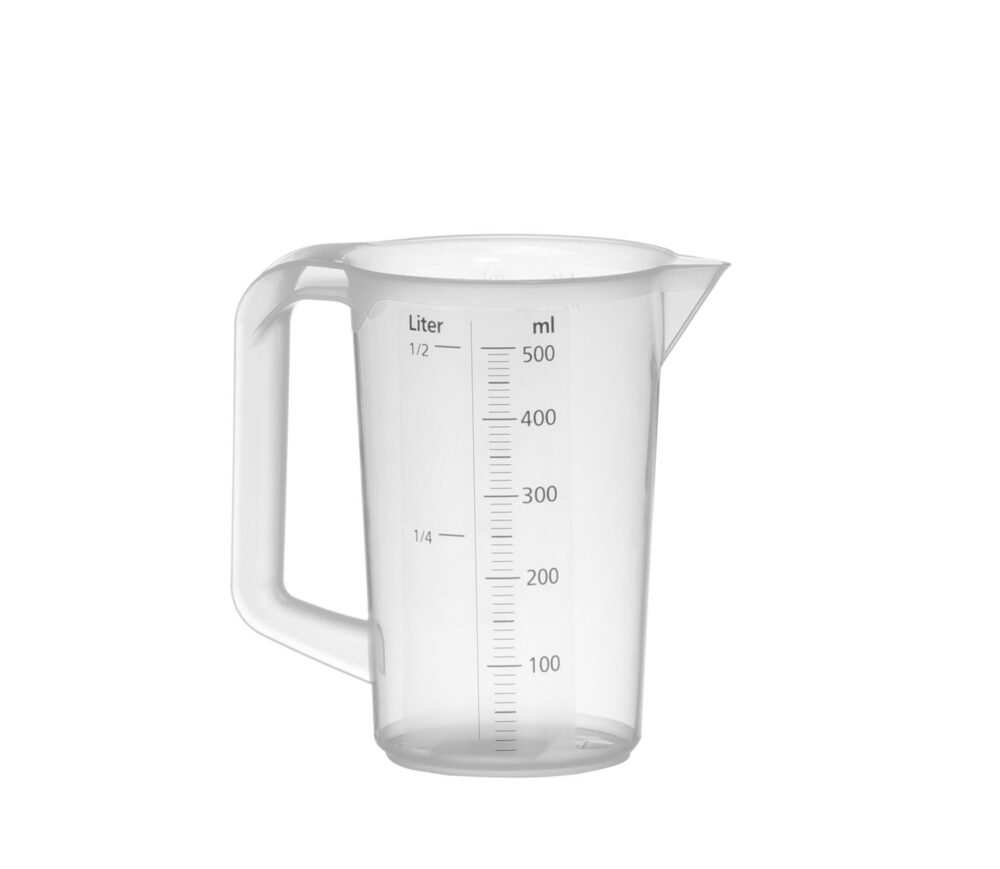 Matavimo ąsotis, HENDI, Profi Line, 0,5L, ⌀90x90mm