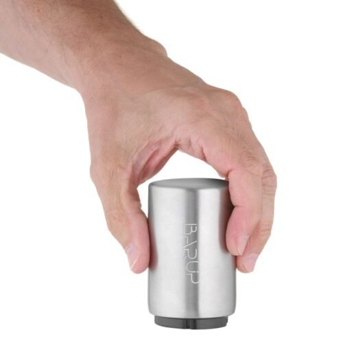 Automatinis butelių atidarytuvas, BarUp, Sidabro, ⌀50x(H)83mm