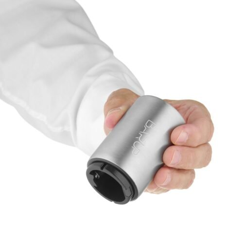 Automatinis butelių atidarytuvas, BarUp, Sidabro, ⌀50x(H)83mm