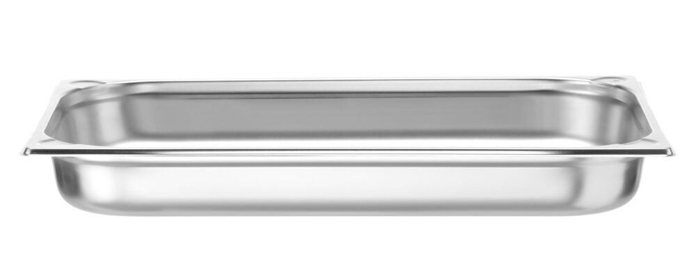 GN 1/1 perforuotas konteineris, HENDI, Profi Line PLUS, GN 1/1, 9L, Sidabro, 530x325x(H)65mm