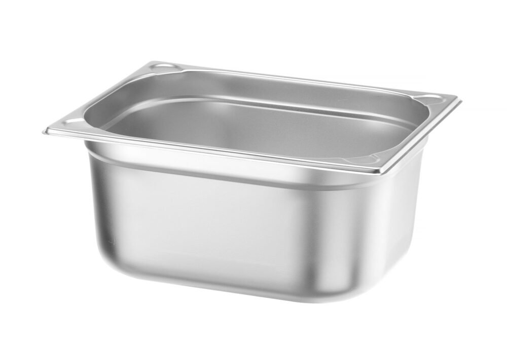 GN 1/2 konteineris, HENDI, Profi Line PLUS, GN 1/2, 9,5L, Sidabro, 325x265x(H)150mm