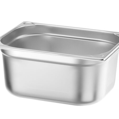 GN 1/2 konteineris, HENDI, Profi Line PLUS, GN 1/2, 9,5L, Sidabro, 325x265x(H)150mm