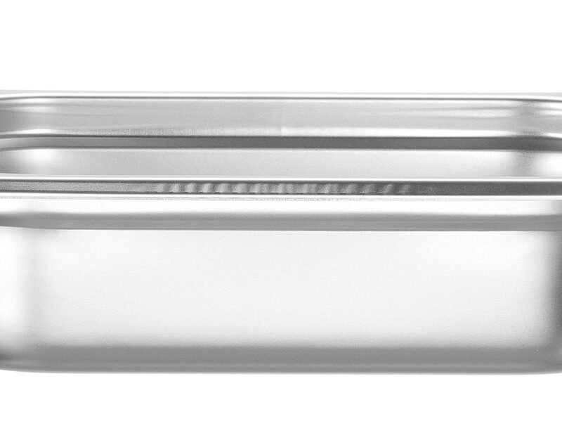 GN 1/4 konteineris, HENDI, Profi Line PLUS, GN 1/4, 1,7L, Sidabro, 265x162x(H)65mm