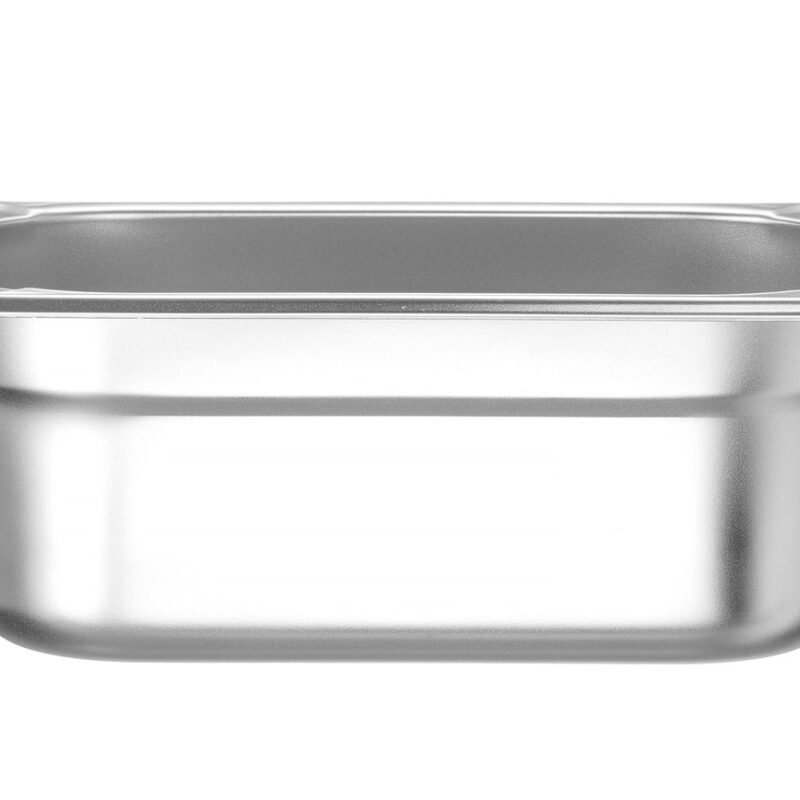 GN 1/4 konteineris, HENDI, Profi Line PLUS, GN 1/4, 2,8L, Sidabro, 265x162x(H)100mm