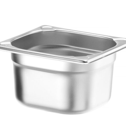 GN 1/6 konteineris, HENDI, Profi Line PLUS, GN 1/6, 1,6L, Sidabro, 176x162x(H)100mm