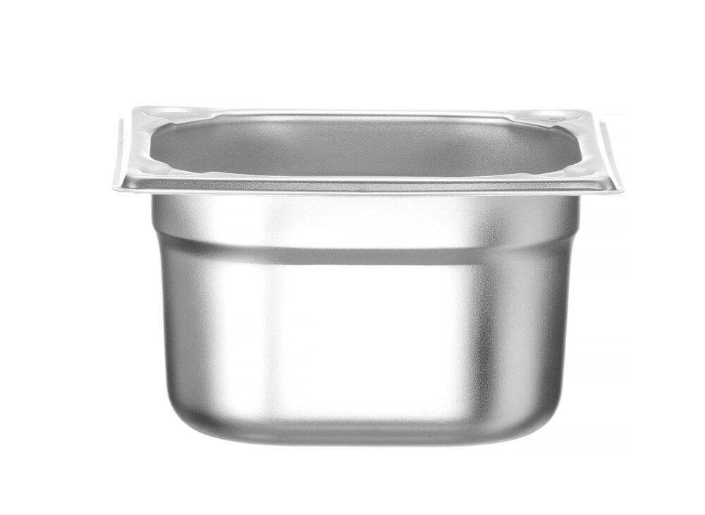 GN 1/6 konteineris, HENDI, Profi Line PLUS, GN 1/6, 1,6L, Sidabro, 176x162x(H)100mm