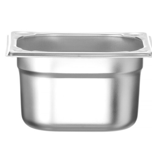 GN 1/6 konteineris, HENDI, Profi Line PLUS, GN 1/6, 1,6L, Sidabro, 176x162x(H)100mm