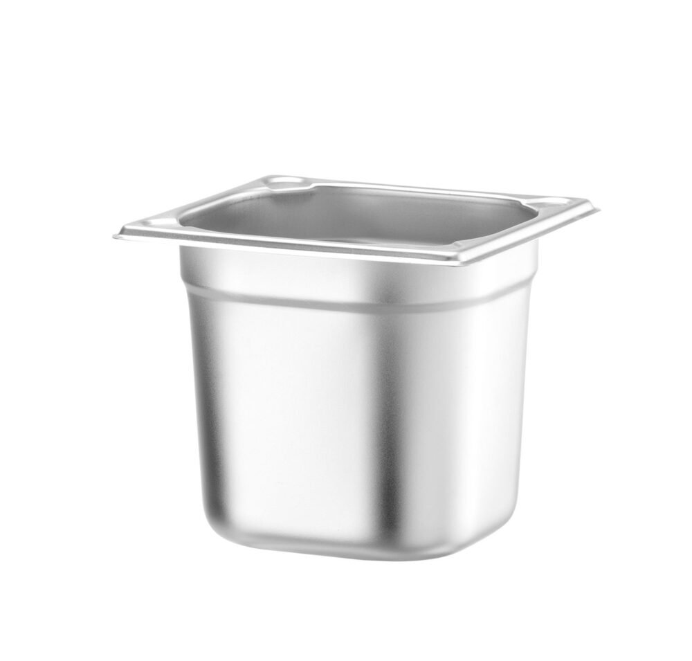 GN 1/6 konteineris, HENDI, Profi Line PLUS, GN 1/6, 2,4L, Sidabro, 176x162x(H)150mm