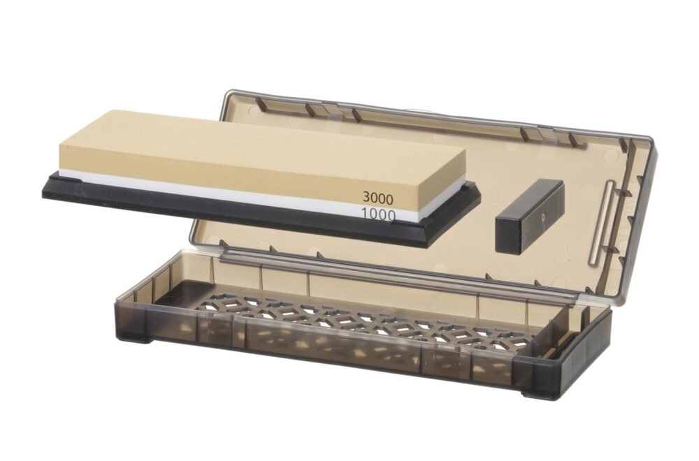 Galąstuvo akmuo, HENDI, 1000/3000, 234x95x(H)41mm