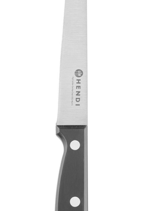 Universali peilis, 150 mm, štampuotas, HENDI, Profi Line, Juodas, (L)272mm