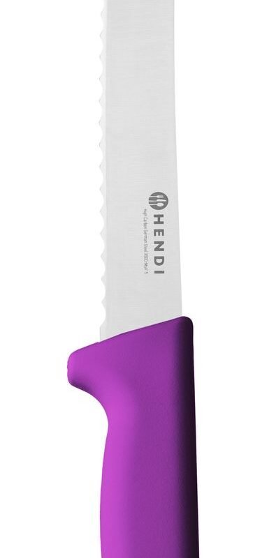 Peilis duonai pjauti, 200 mm, HACCP, HENDI, Profi Line, Violetinė, (L)340mm