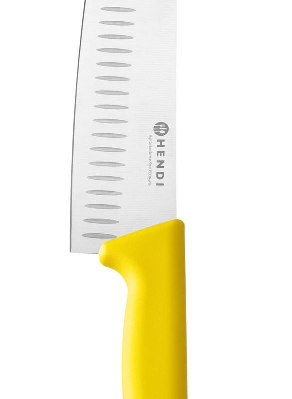 Santoku peilis, 180 mm, HACCP, HENDI, Profi Line, Geltonas, (L)295mm