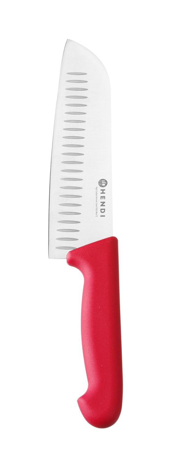 845288_OBW_2026_01_IMGP8212 Santoku peilis, 180 mm, HACCP, HENDI, Profi Line, Raudona, (L)295mm