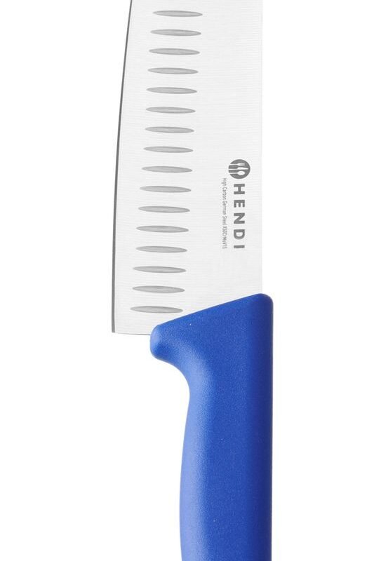Santoku peilis, 180 mm, HACCP, HENDI, Profi Line, Mėlynas, (L)295mm