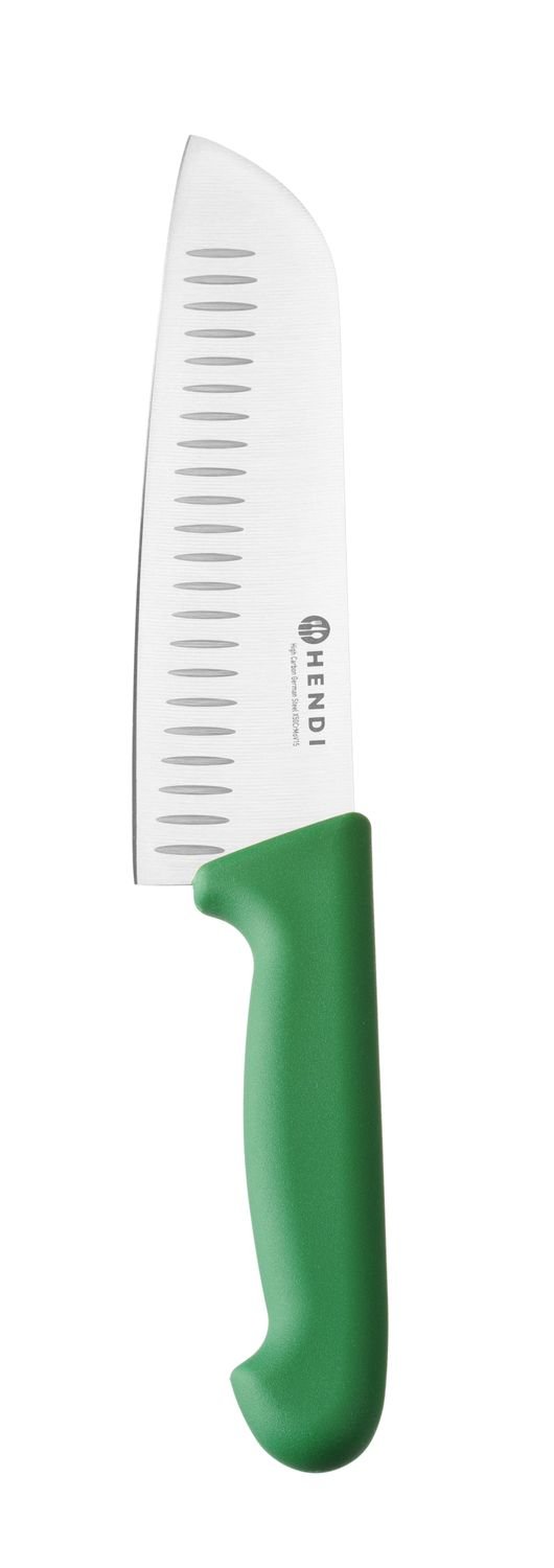 845301_OBW_2026_01_IMGP8210 Santoku peilis, 180 mm, HACCP, HENDI, Profi Line, Žalia, (L)295mm