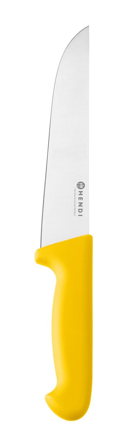 Mėsininko peilis, 200 mm, HACCP, HENDI, Geltonas, (L)331mm