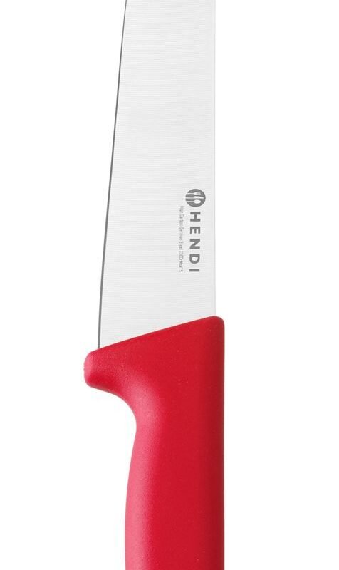 Mėsininko peilis, 200 mm, HACCP, HENDI, Raudona, (L)331mm