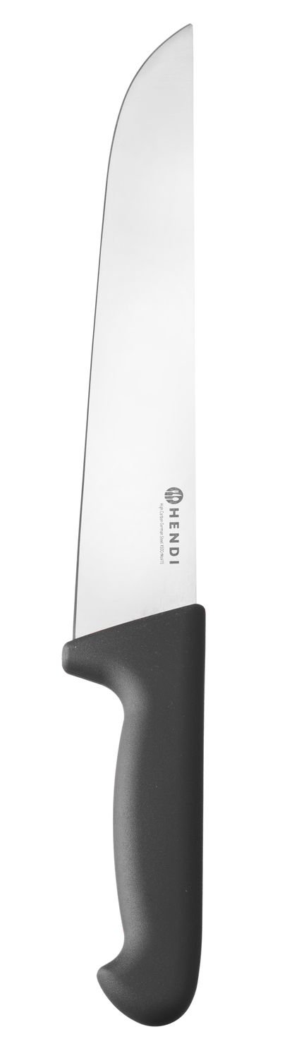 Mėsos peilis, 250 mm, universalus, HENDI, Profi Line, Juodas, (L)381mm