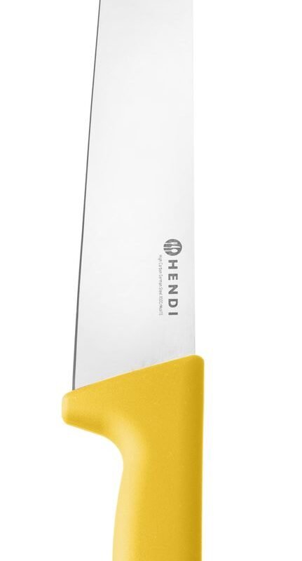 Mėsininko peilis, 250 mm, HACCP, HENDI, Profi Line, Geltonas, (L)381mm