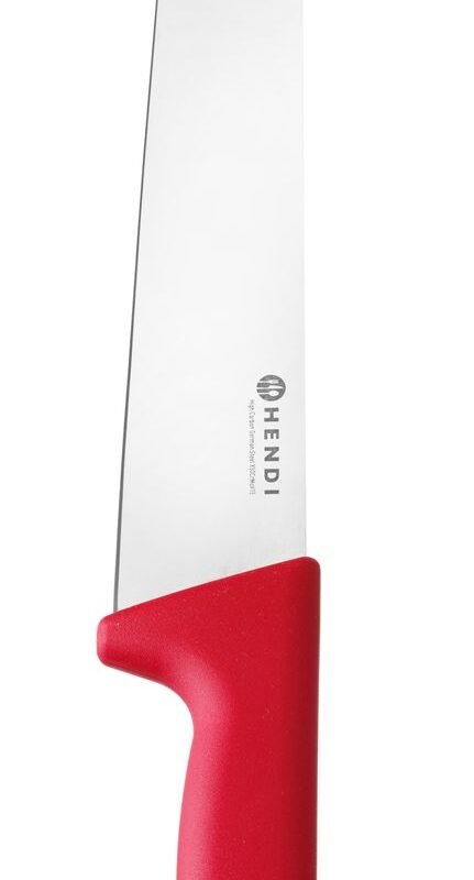 Mėsininko peilis, 250 mm, HACCP, HENDI, Profi Line, Raudona, (L)381mm