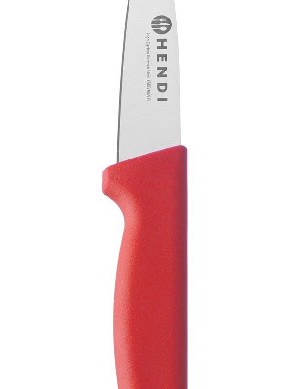 Peilis daržovėms, 100 mm, HACCP, HENDI, Profi Line, Raudona, (L)204mm