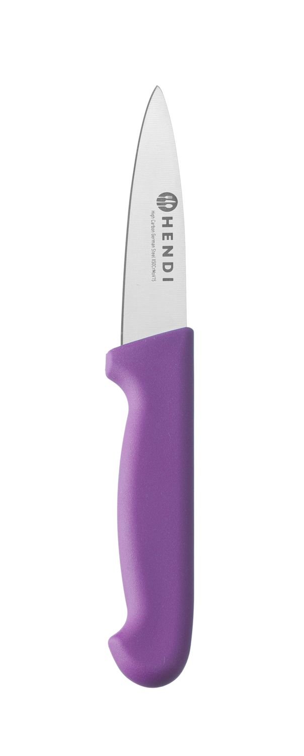 Peilis daržovėms, 100 mm, HACCP, HENDI, Profi Line, Violetinė, (L)204mm