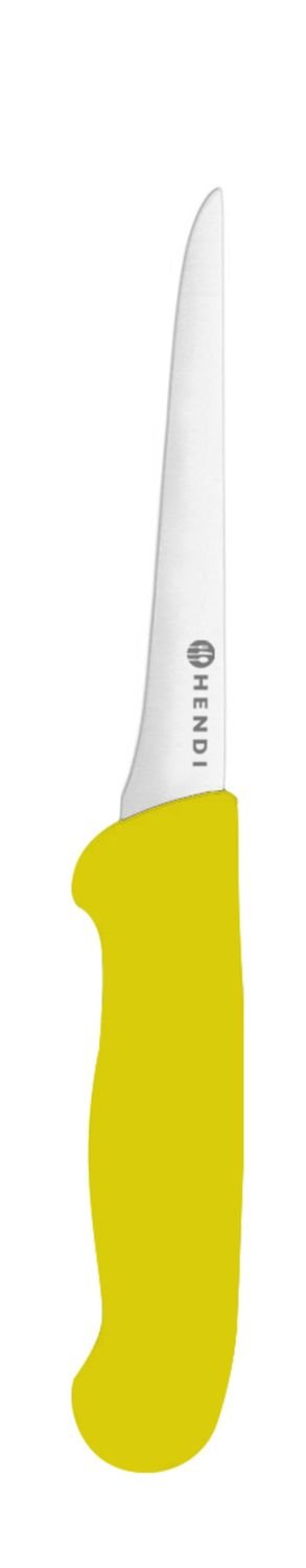 Iškaulinimo peilis 150 mm, HACCP, HENDI, Profi Line, Geltonas, (L)286mm