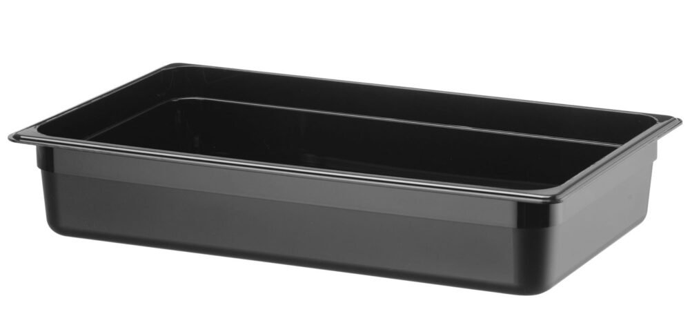 GN 1/1 konteineris, HENDI, Kitchen Line, GN 1/1, 12L, Juodas, 530x325x(H)100mm